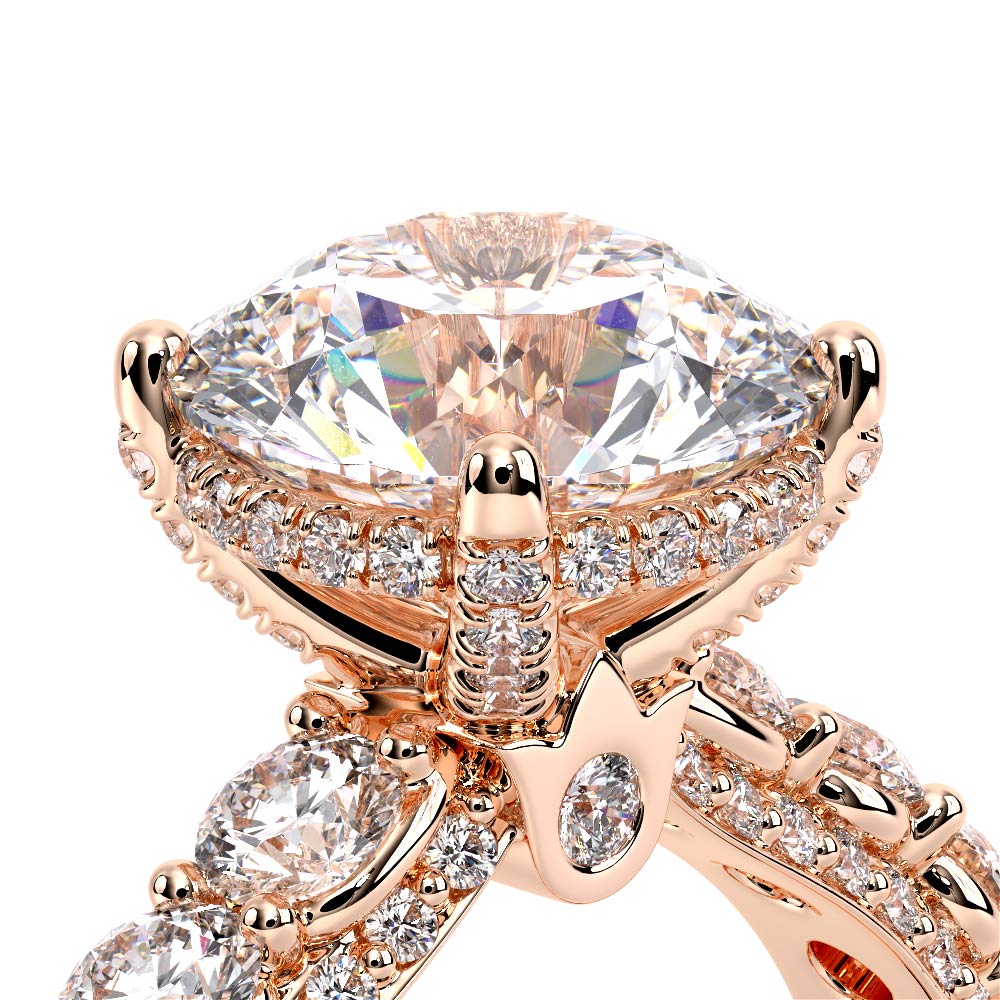 Verragio Pave Round Engagement Ring