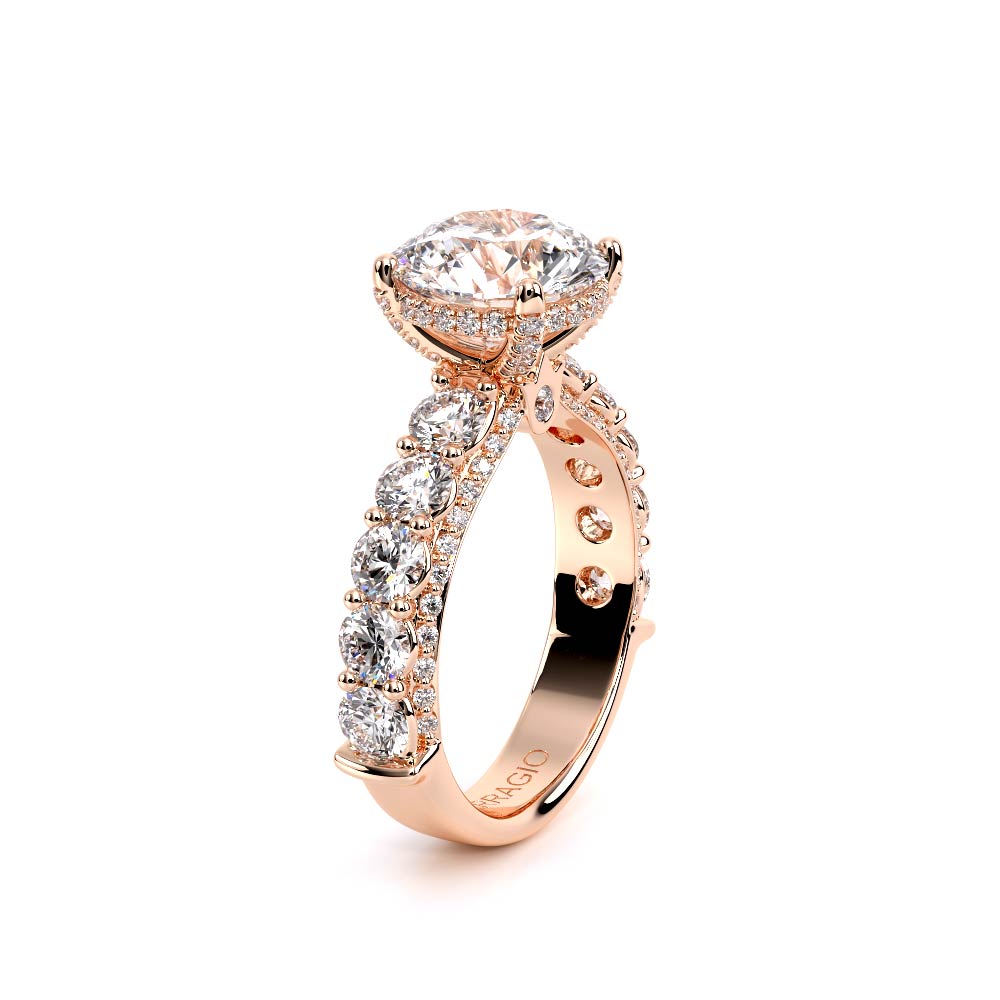 Verragio Pave Round Engagement Ring