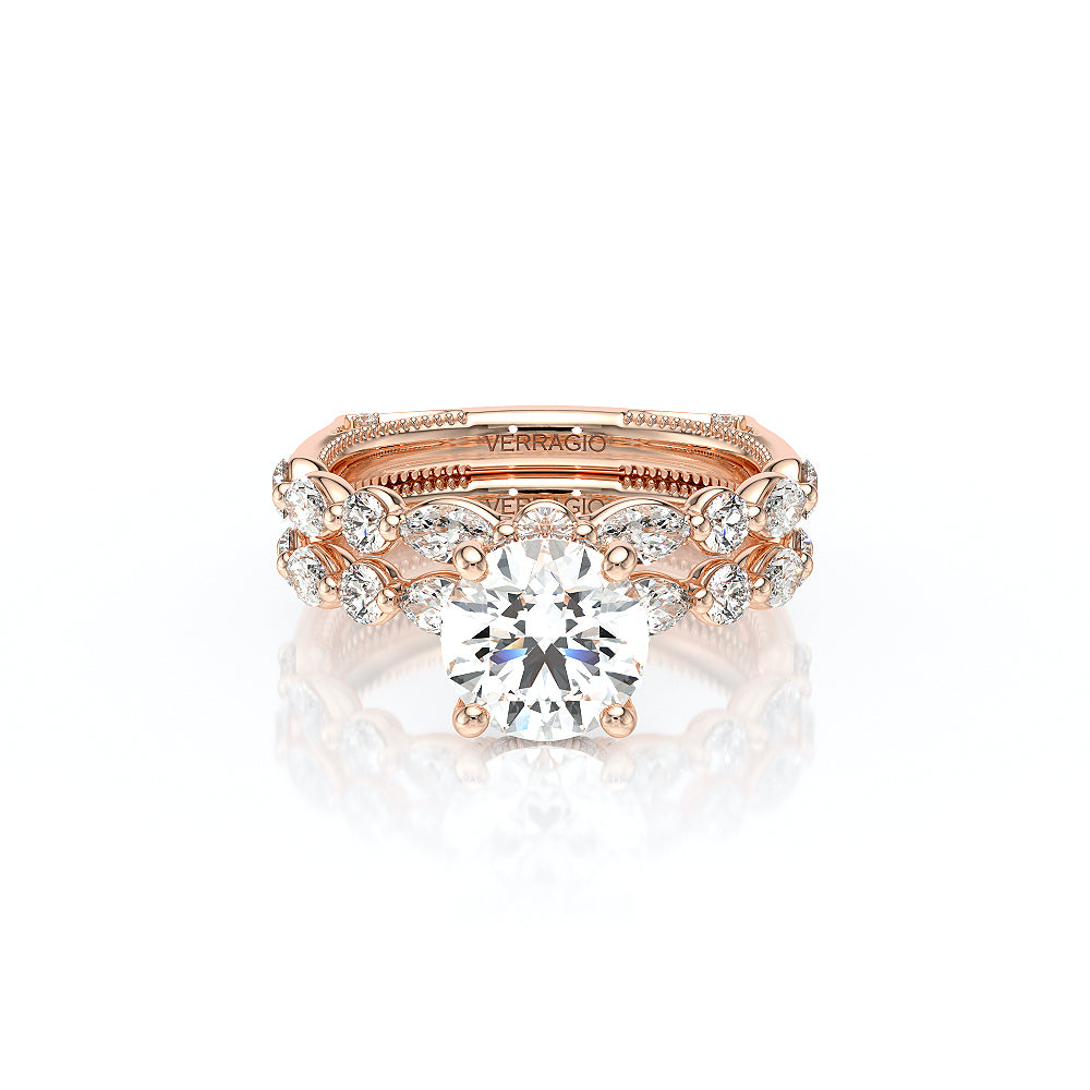 Verragio Halo Round Engagement Ring