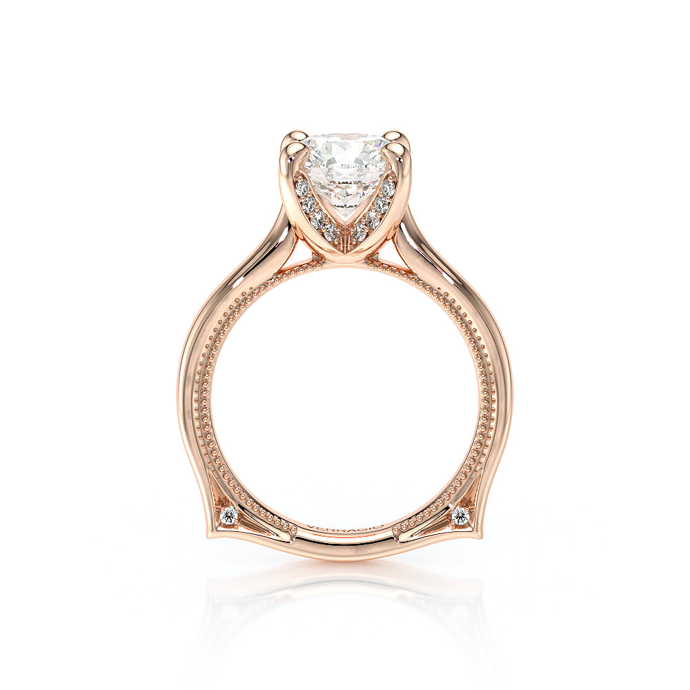 Verragio Halo Round Engagement Ring