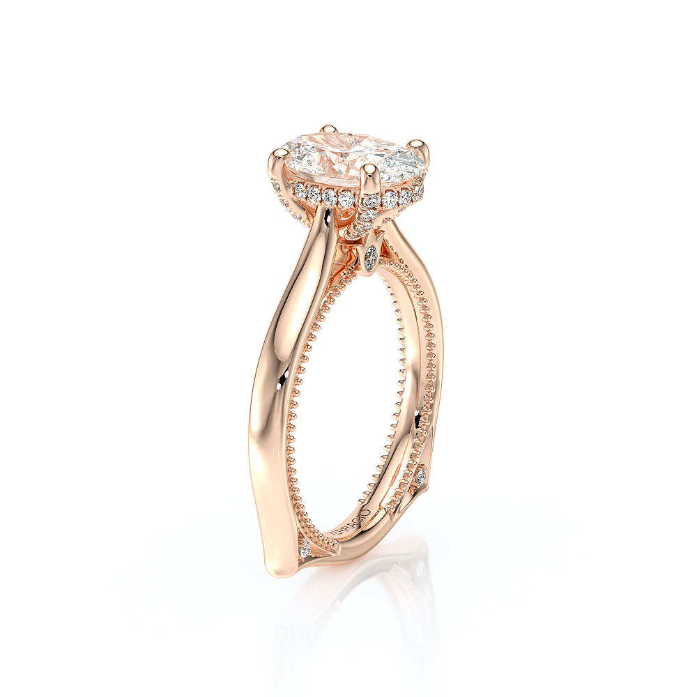 Verragio Halo Oval Engagement Ring