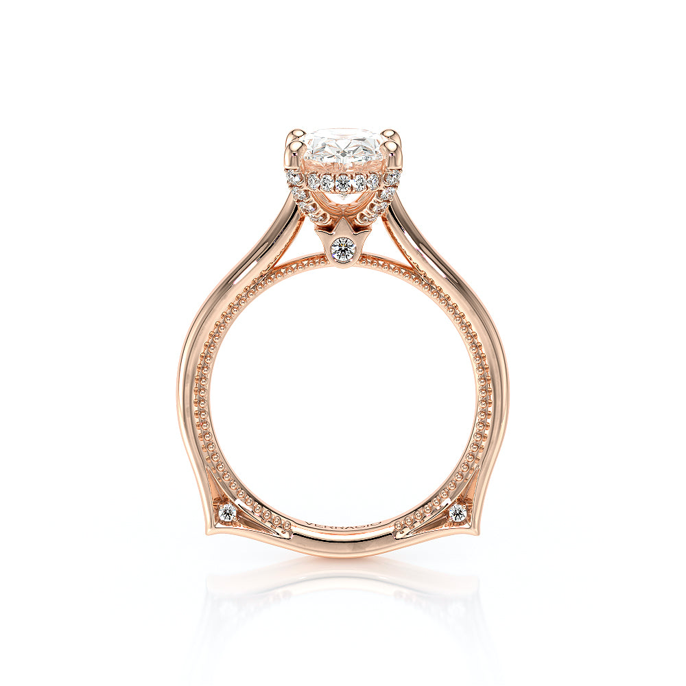 Verragio Halo Oval Engagement Ring