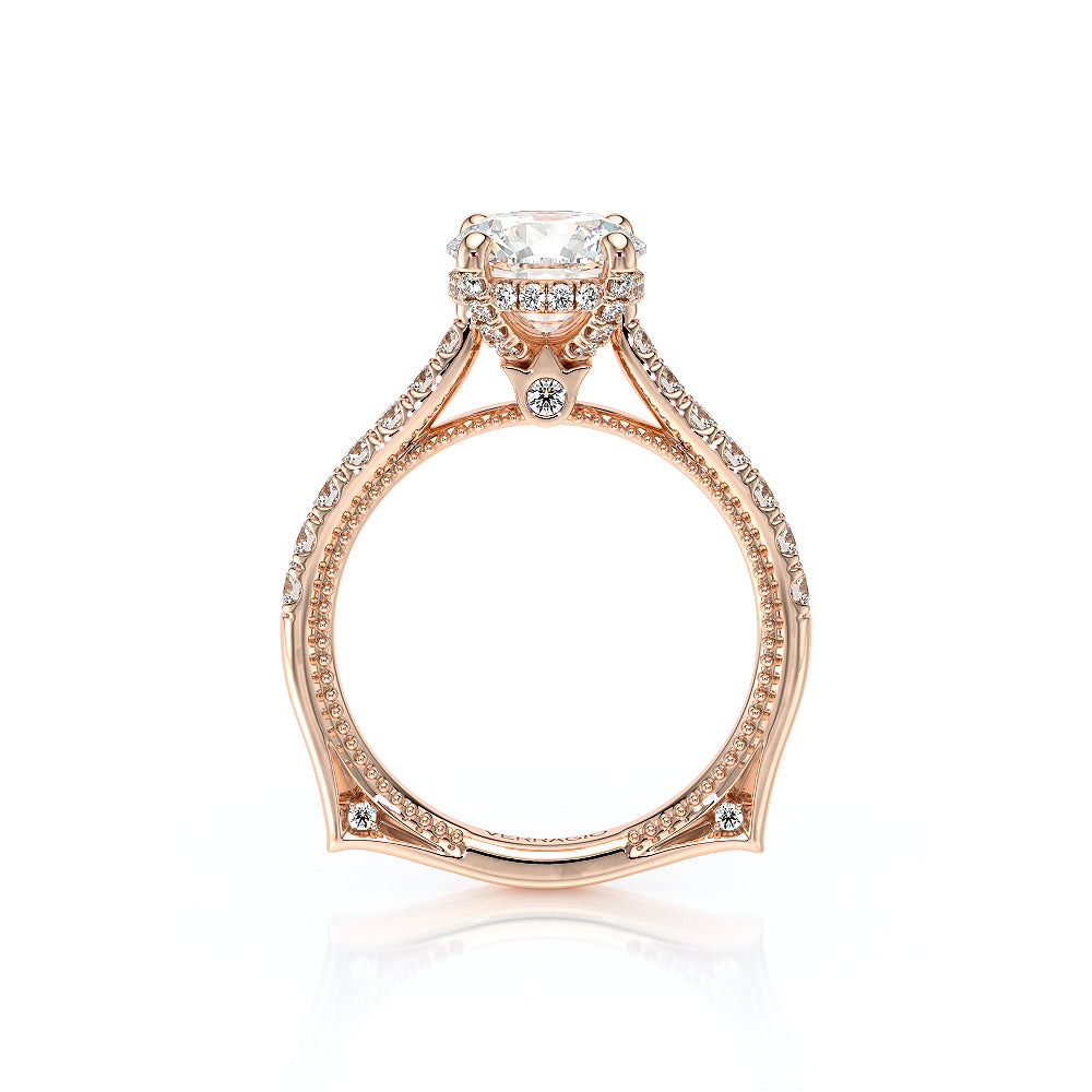 Verragio Halo Round Engagement Ring