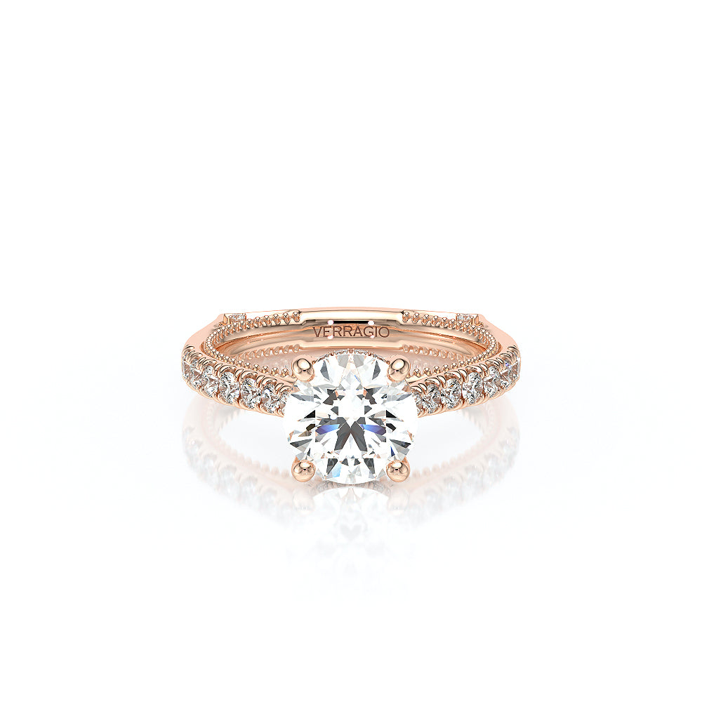 Verragio Halo Round Engagement Ring