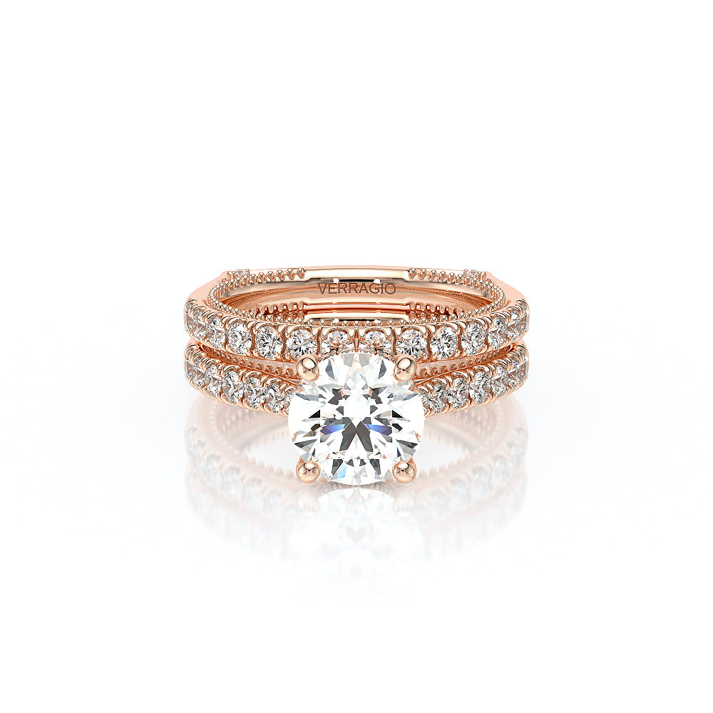 Verragio Halo Round Engagement Ring