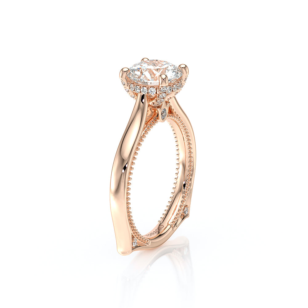 Verragio Halo Round Engagement Ring