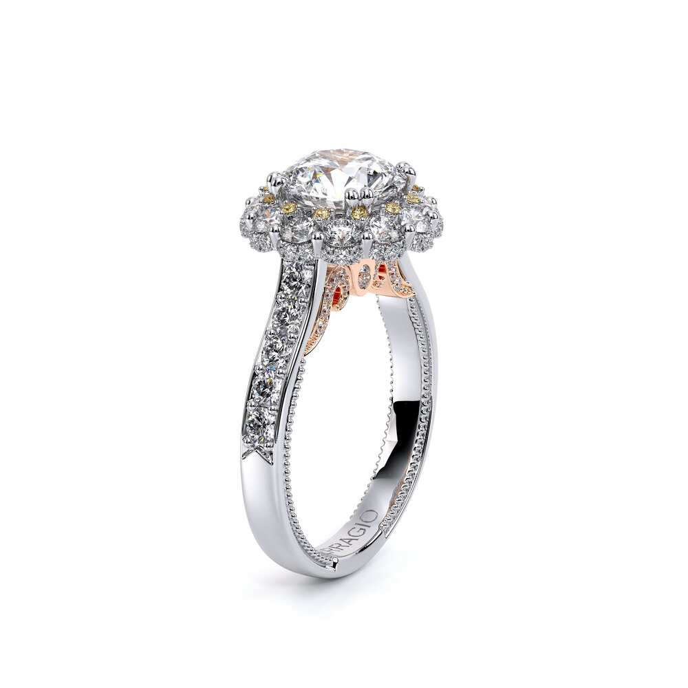 Verragio Halo Round Engagement Ring