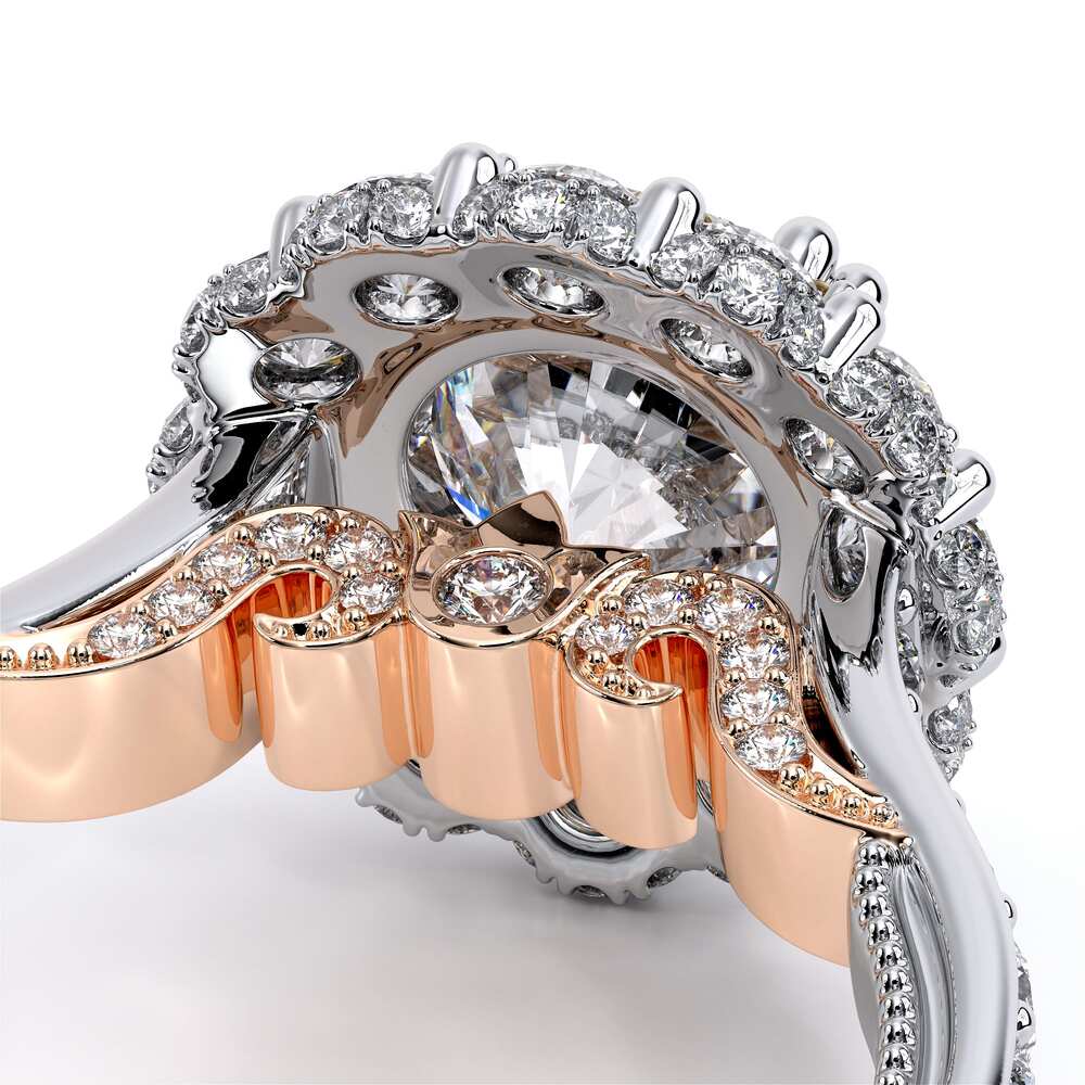 Verragio Halo Round Engagement Ring