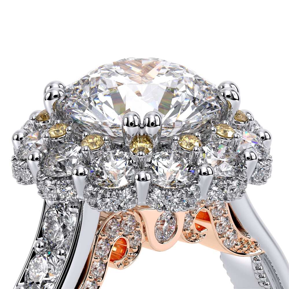 Verragio Halo Round Engagement Ring