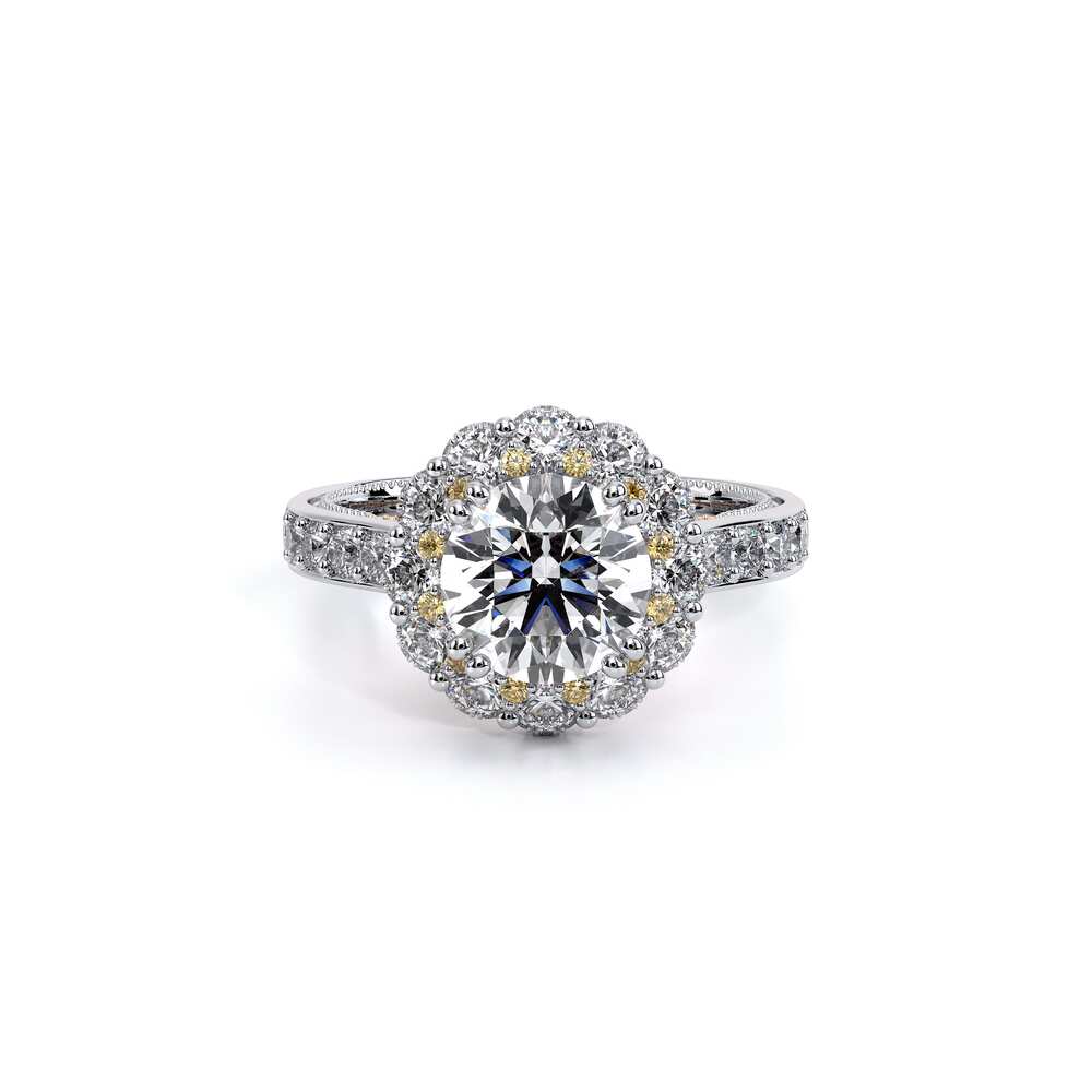 Verragio Halo Round Engagement Ring