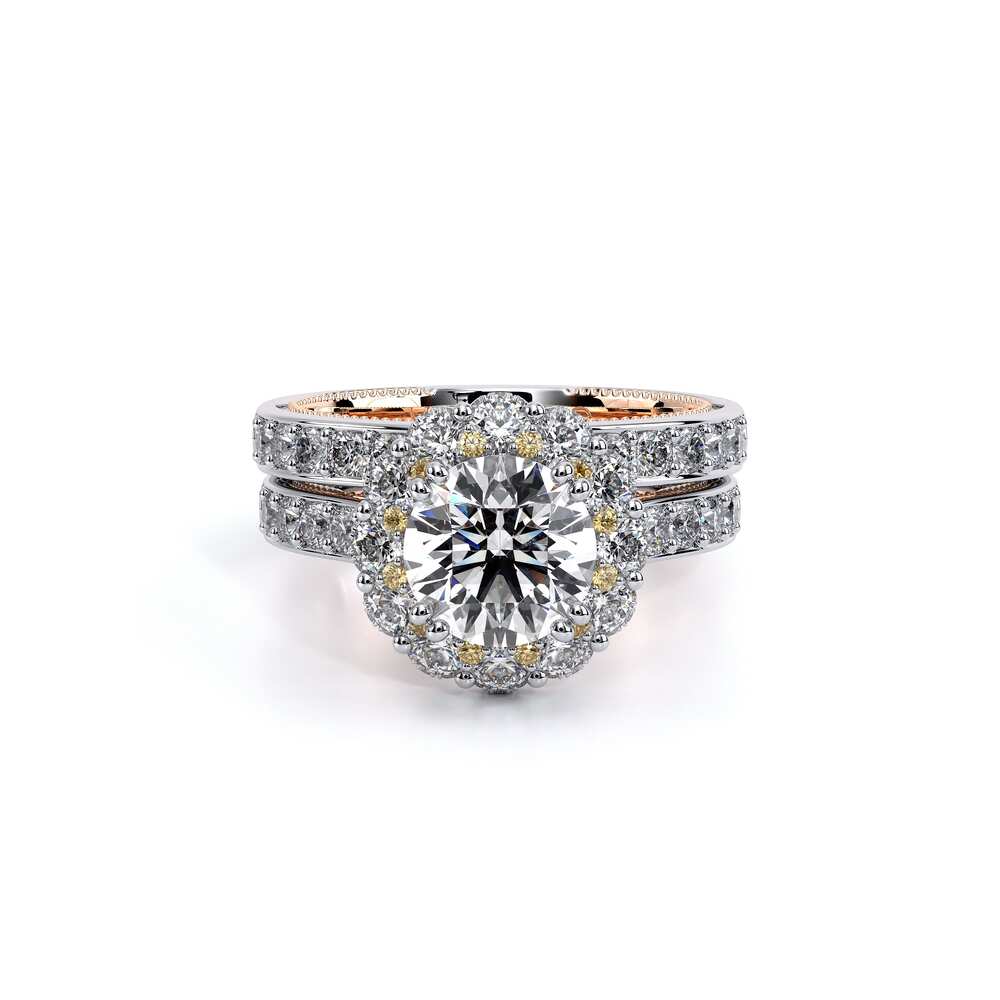 Verragio Halo Round Engagement Ring