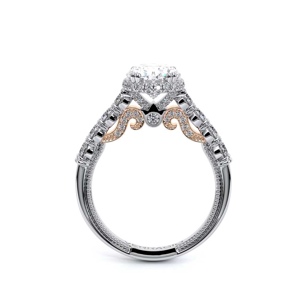 Verragio Pave Oval Engagement Ring