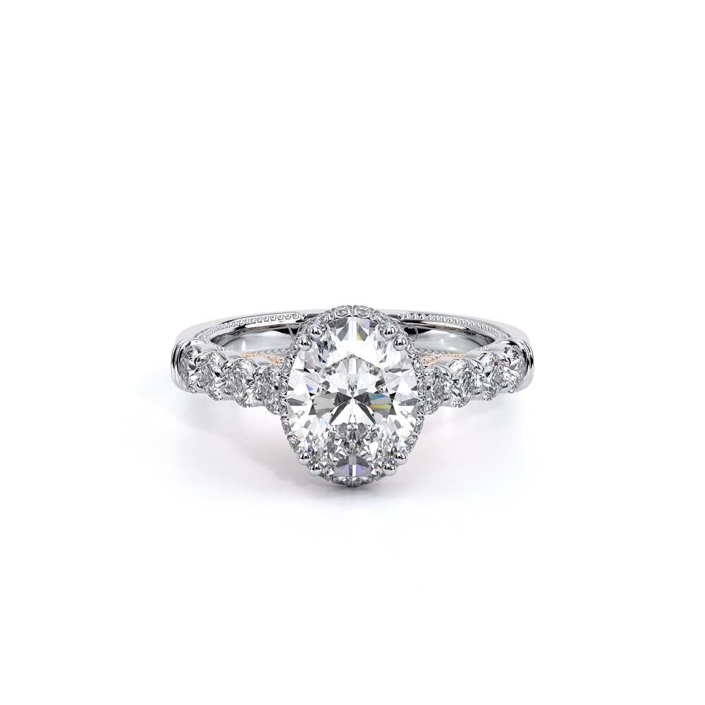 Verragio Pave Oval Engagement Ring