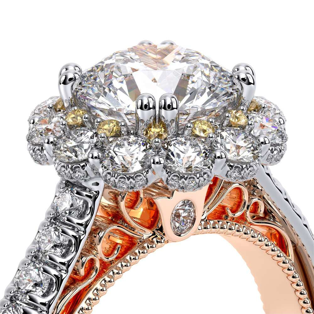 Venetian-5080r-14k Two Tone Round