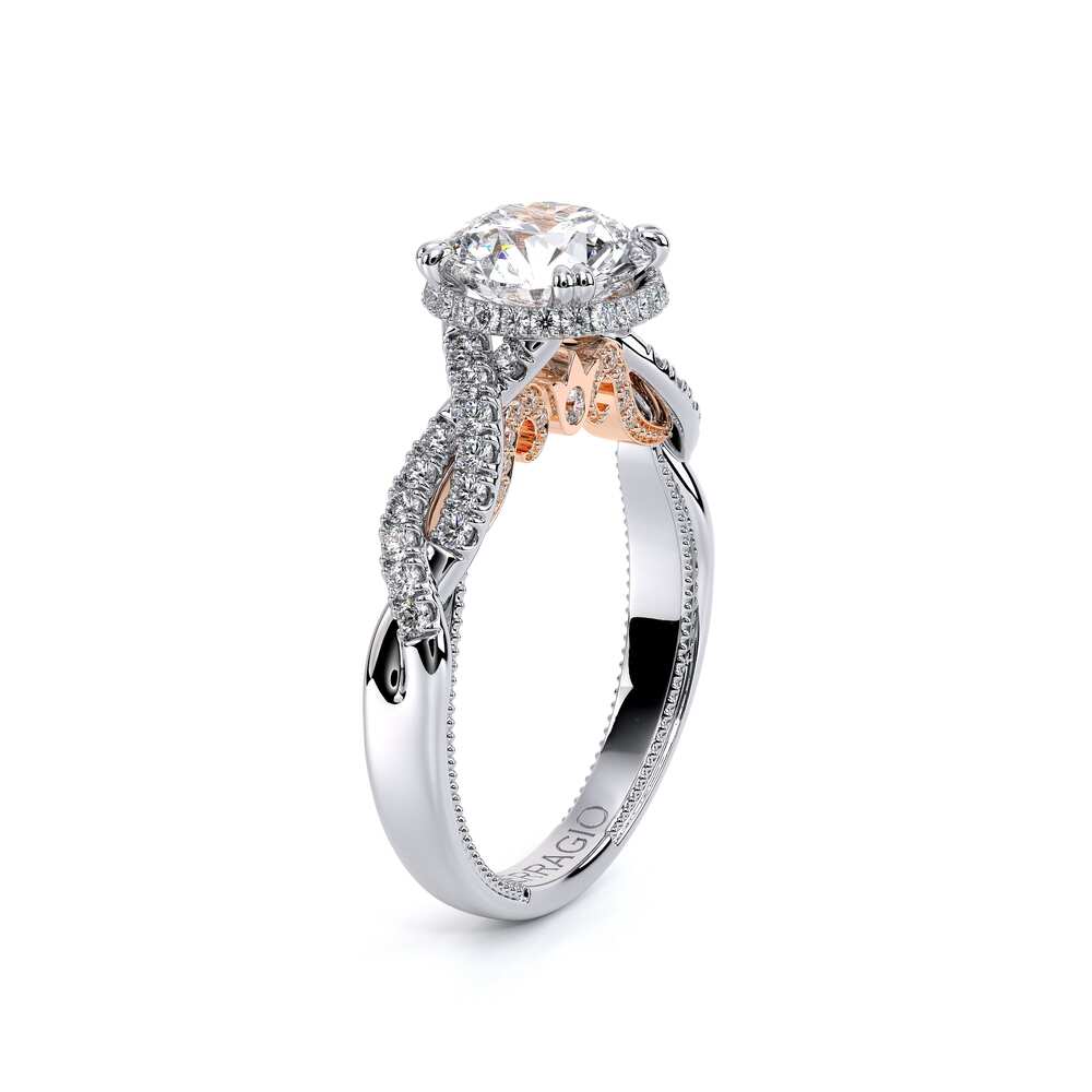 Verragio Halo Round Engagement Ring