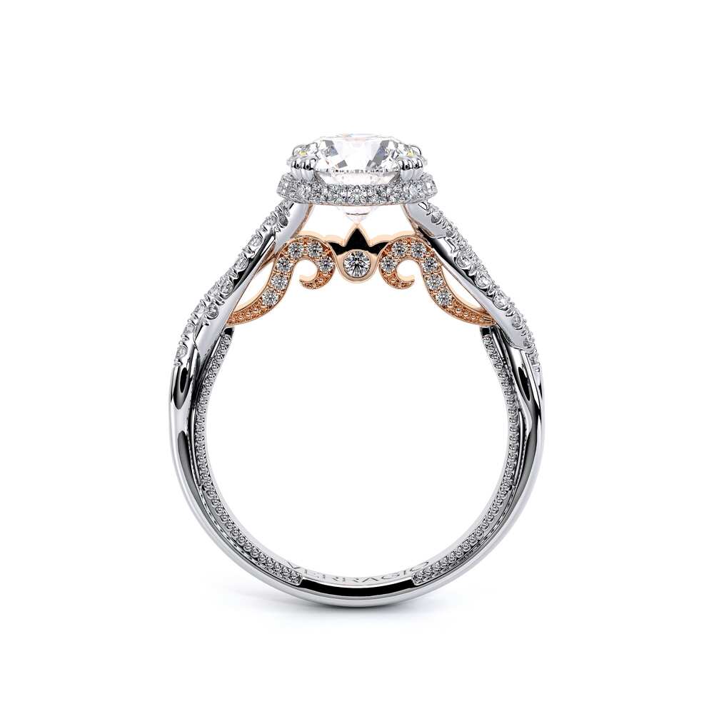 Verragio Halo Round Engagement Ring