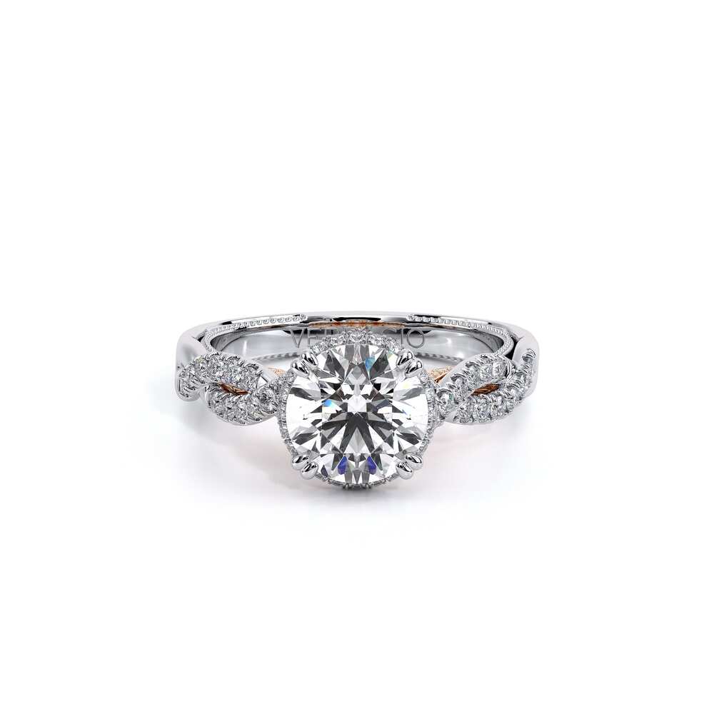 Verragio Halo Round Engagement Ring