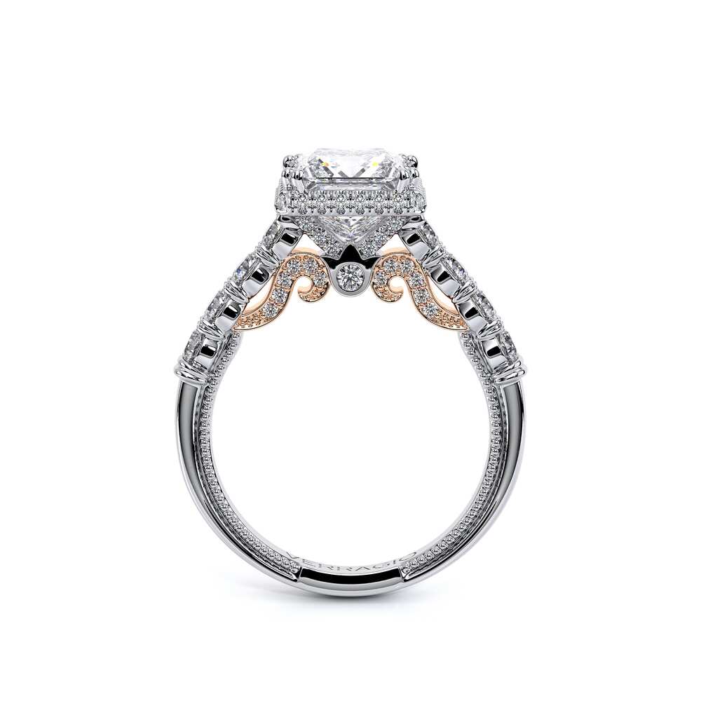 Verragio Halo Princess Engagement Ring