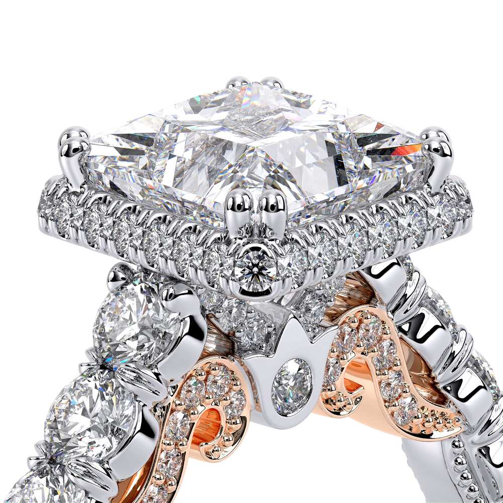 Verragio Halo Princess Engagement Ring