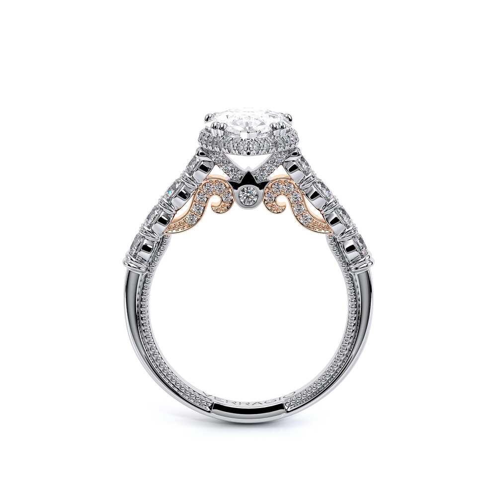 Verragio Halo Pear Engagement Ring