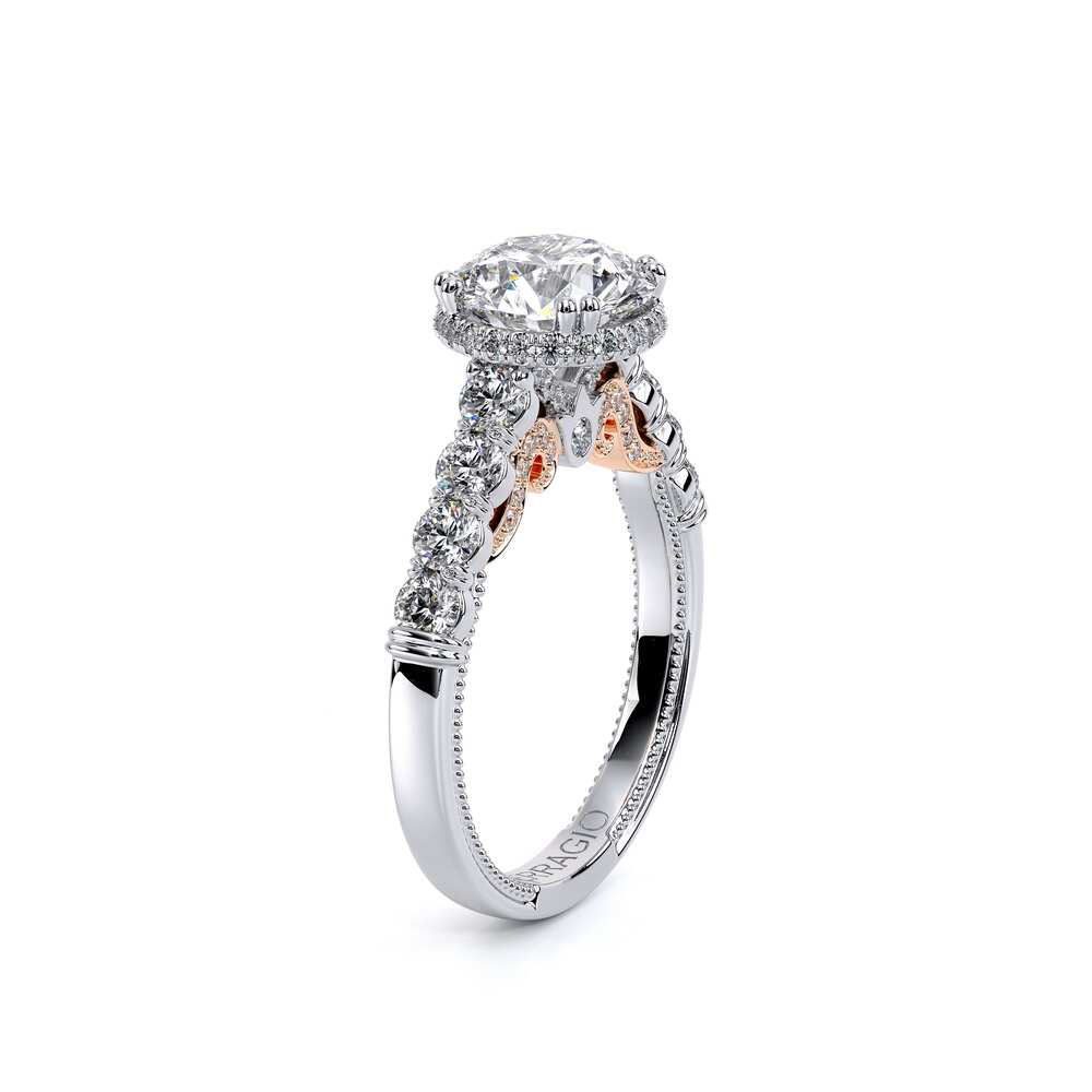 Verragio Halo Round Engagement Ring