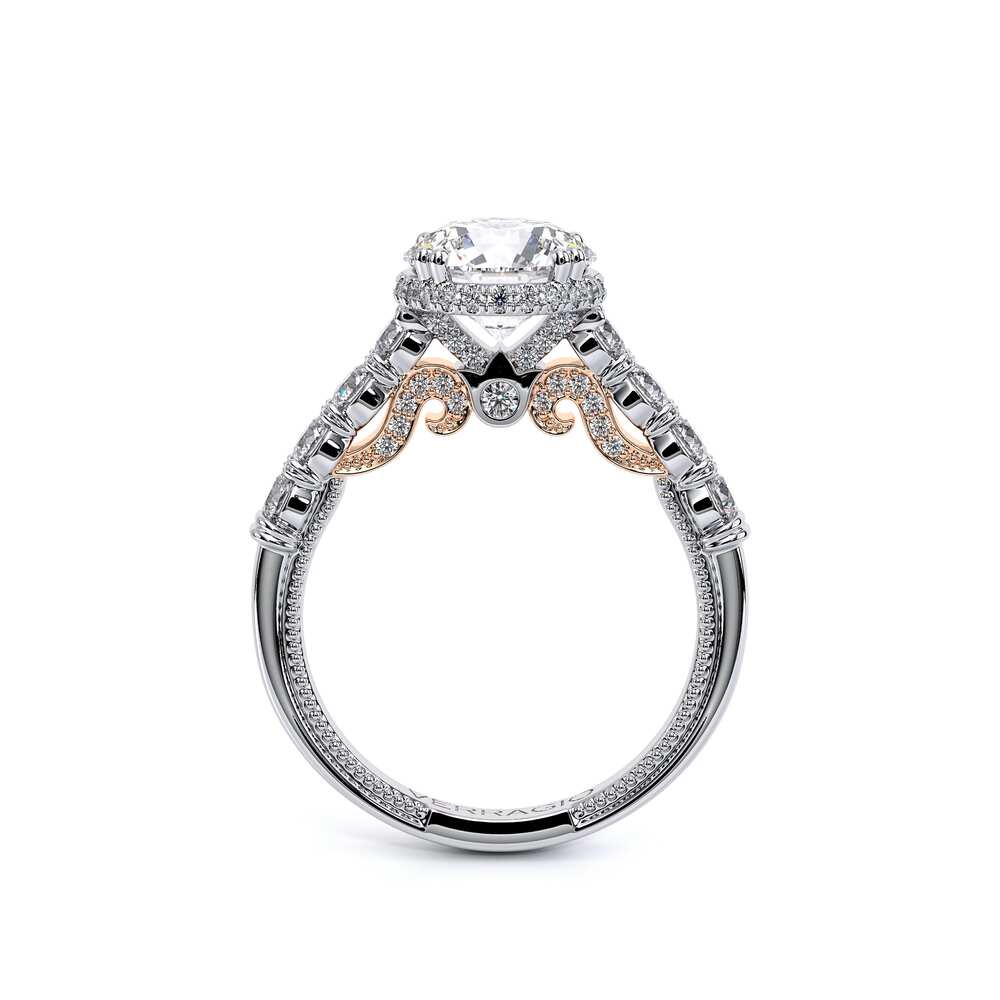 Verragio Halo Round Engagement Ring