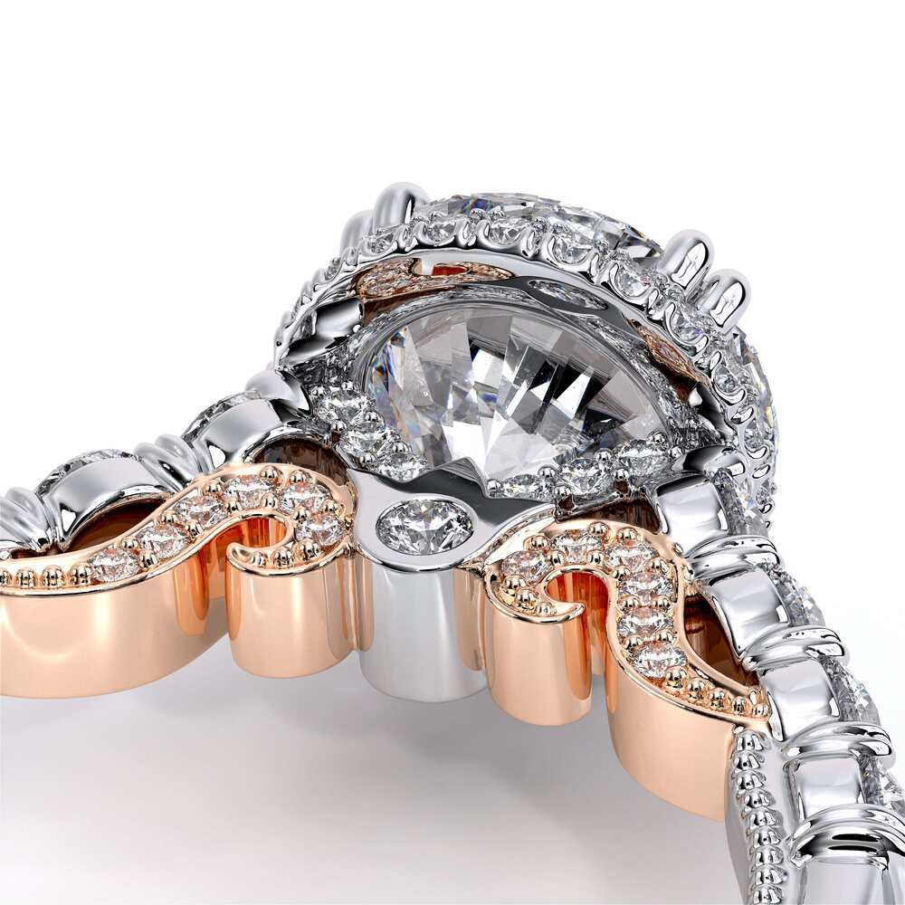 Verragio Halo Round Engagement Ring
