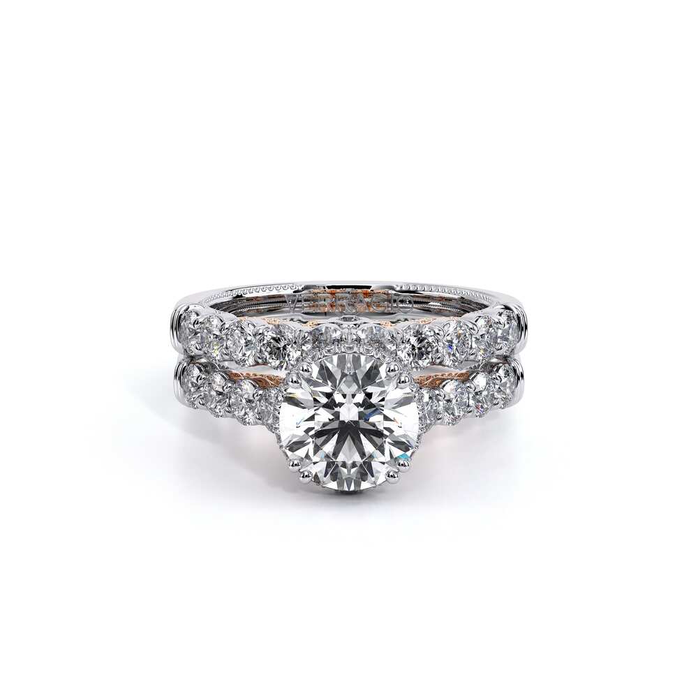Verragio Halo Round Engagement Ring