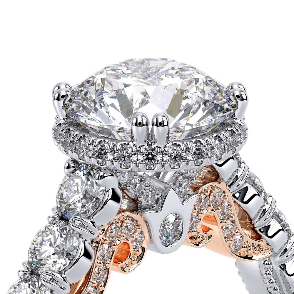 Verragio Halo Round Engagement Ring