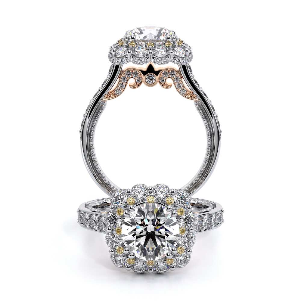 Verragio Halo Cushion Engagement Ring