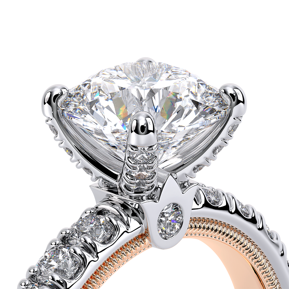 Verragio Pave Round Engagement Ring