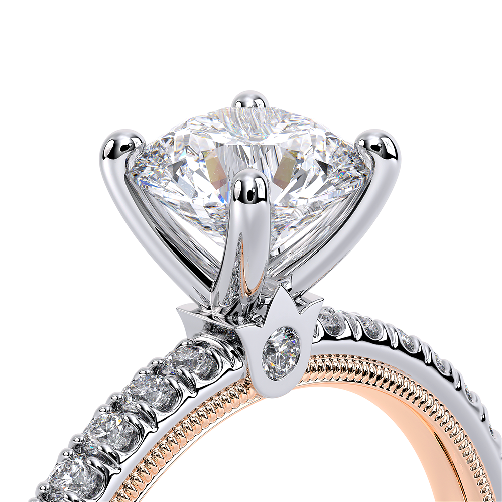Verragio Pave Round Engagement Ring