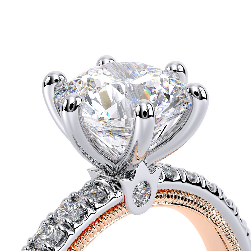 Verragio Pave Round Engagement Ring