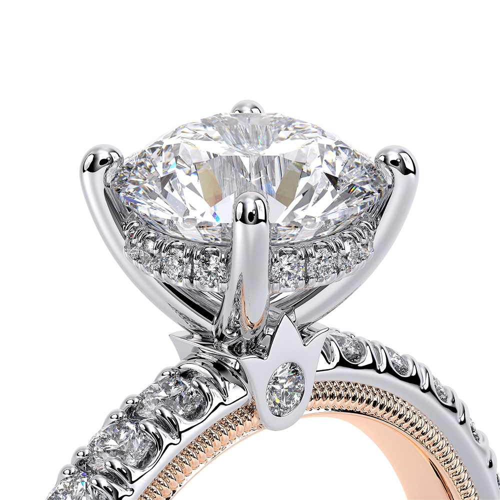 Verragio Pave Round Engagement Ring