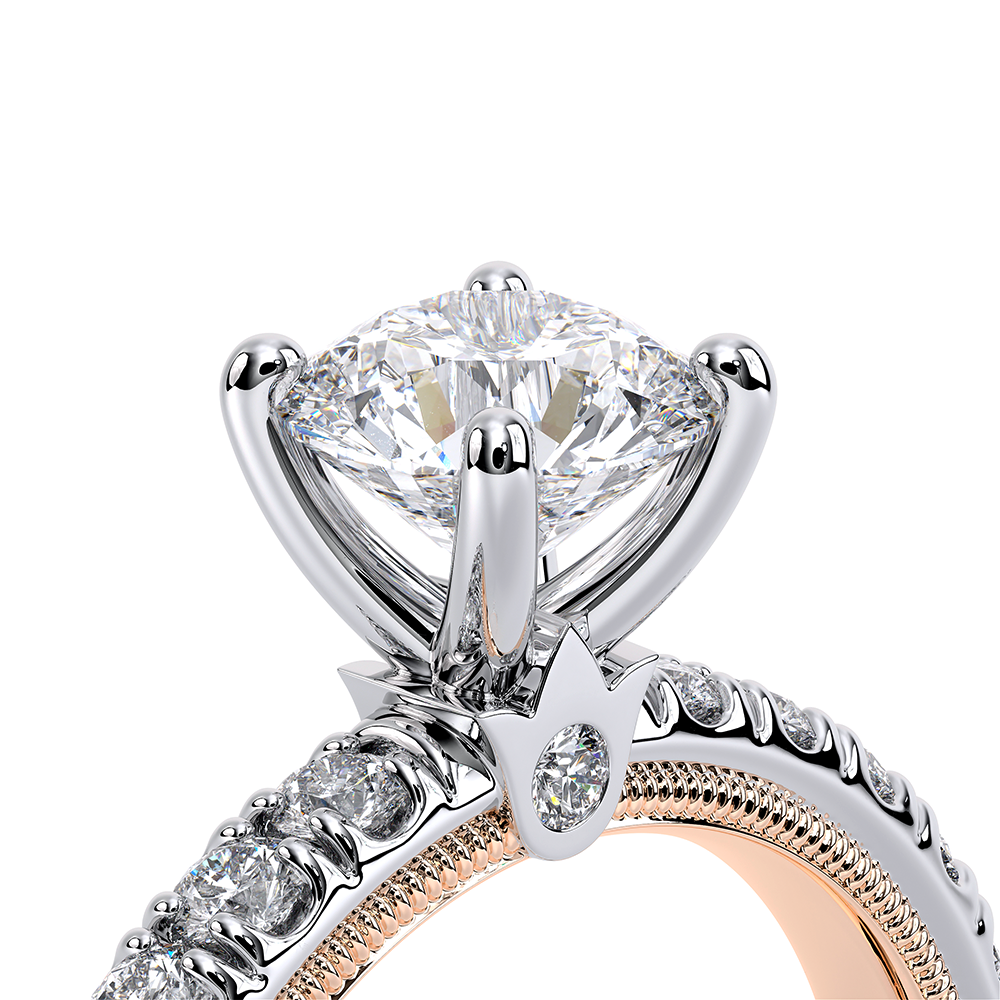 Verragio Pave Round Engagement Ring