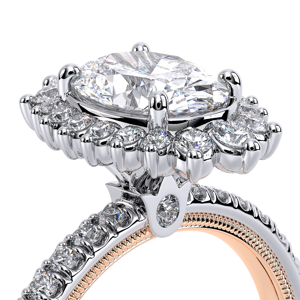 Verragio Halo Oval Engagement Ring
