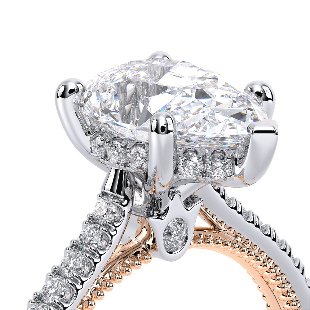 Verragio Pave Pear Engagement Ring