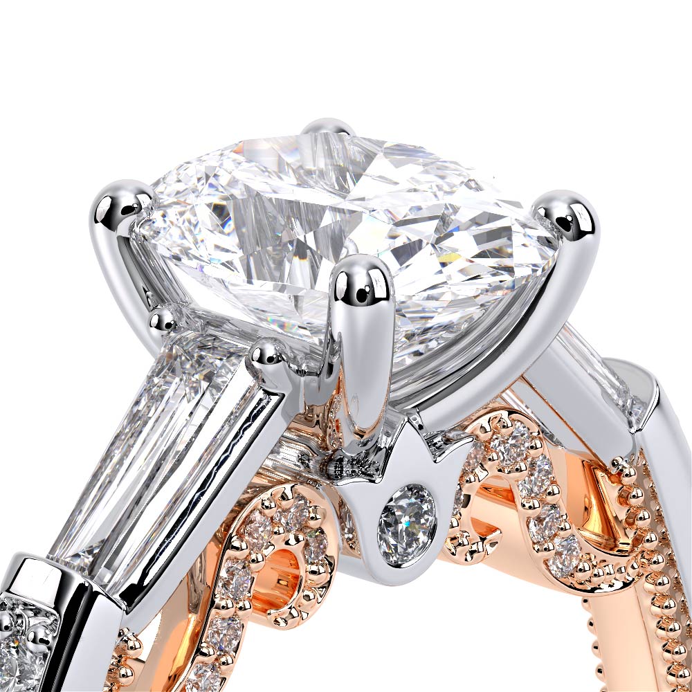 Verragio Three-Stone Oval Engagement Ring