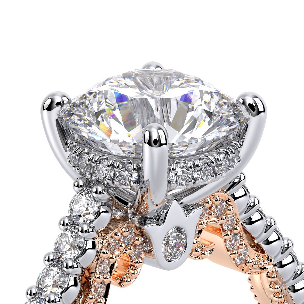 Verragio Pave Round Engagement Ring