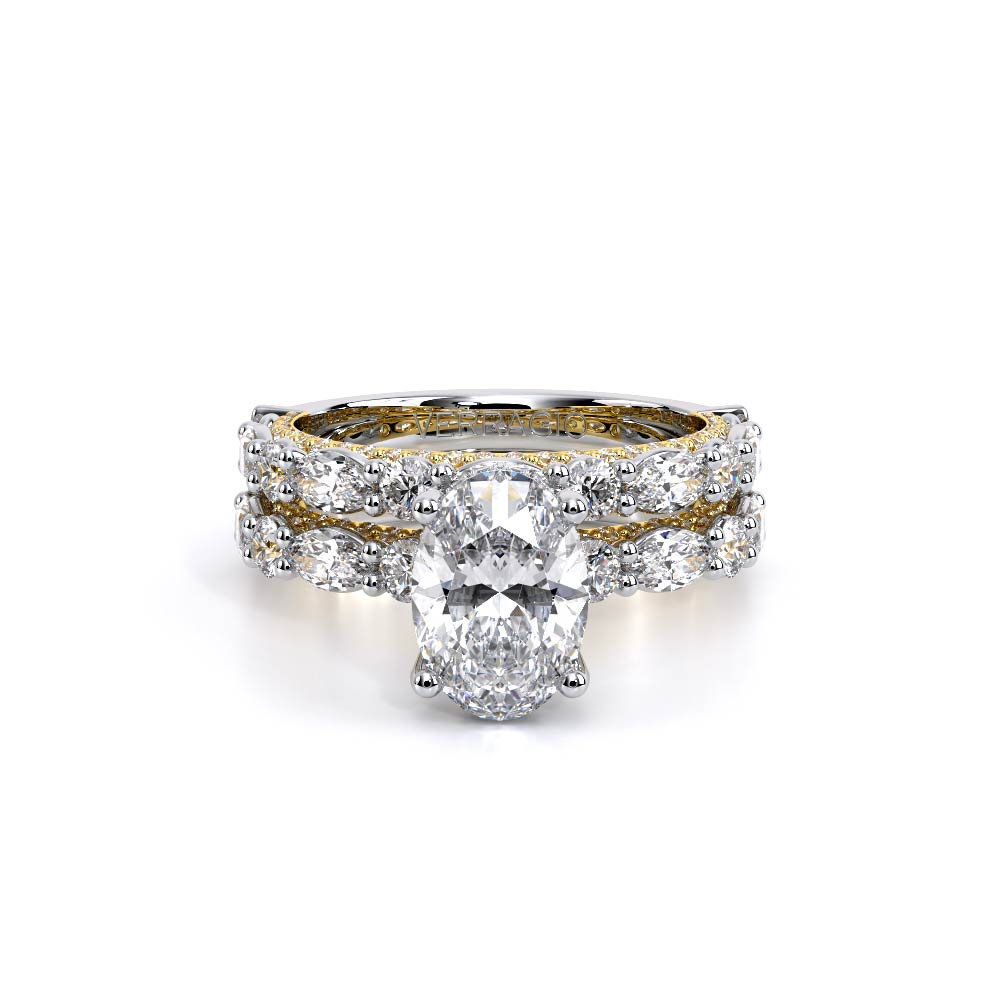 Verragio Pave Oval Engagement Ring