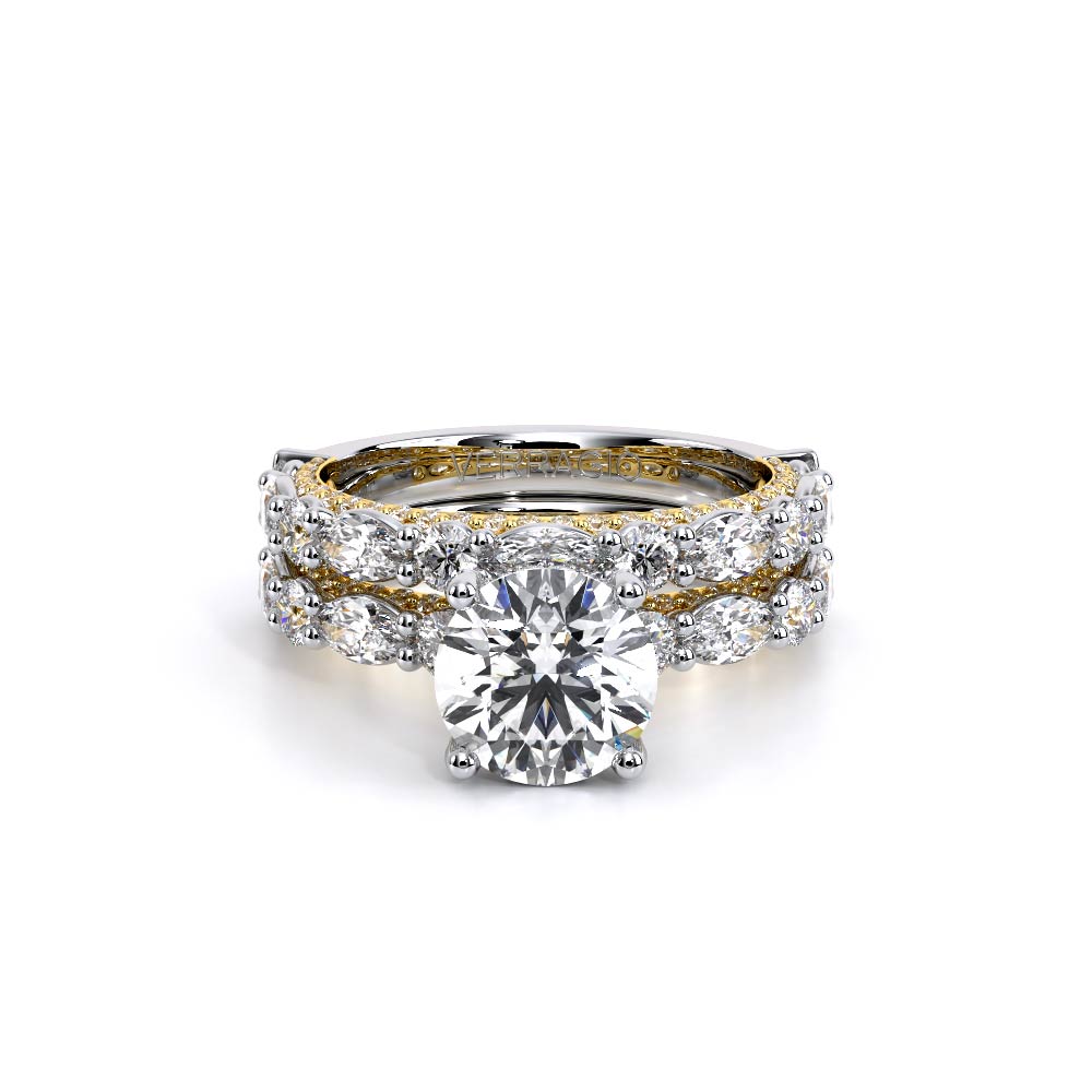Verragio Pave Round Engagement Ring