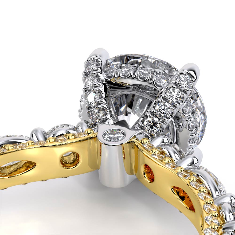 Verragio Pave Round Engagement Ring
