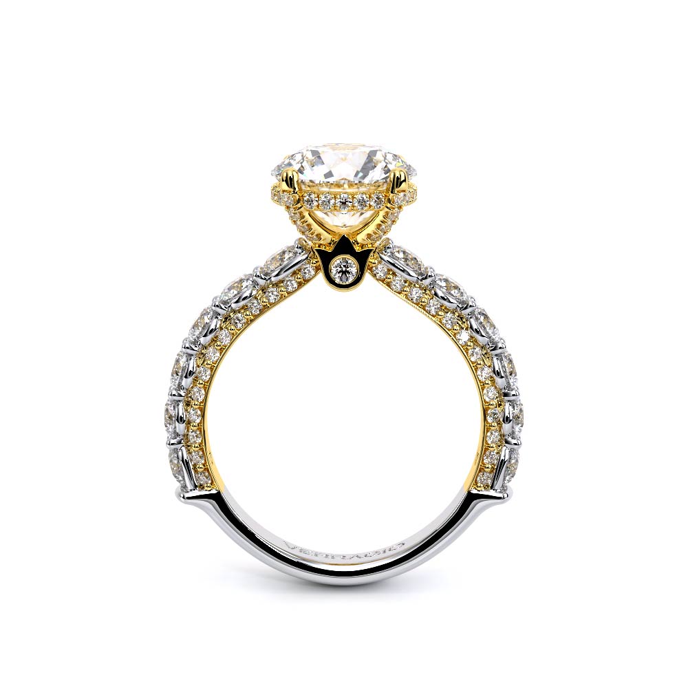 Verragio Pave Round Engagement Ring