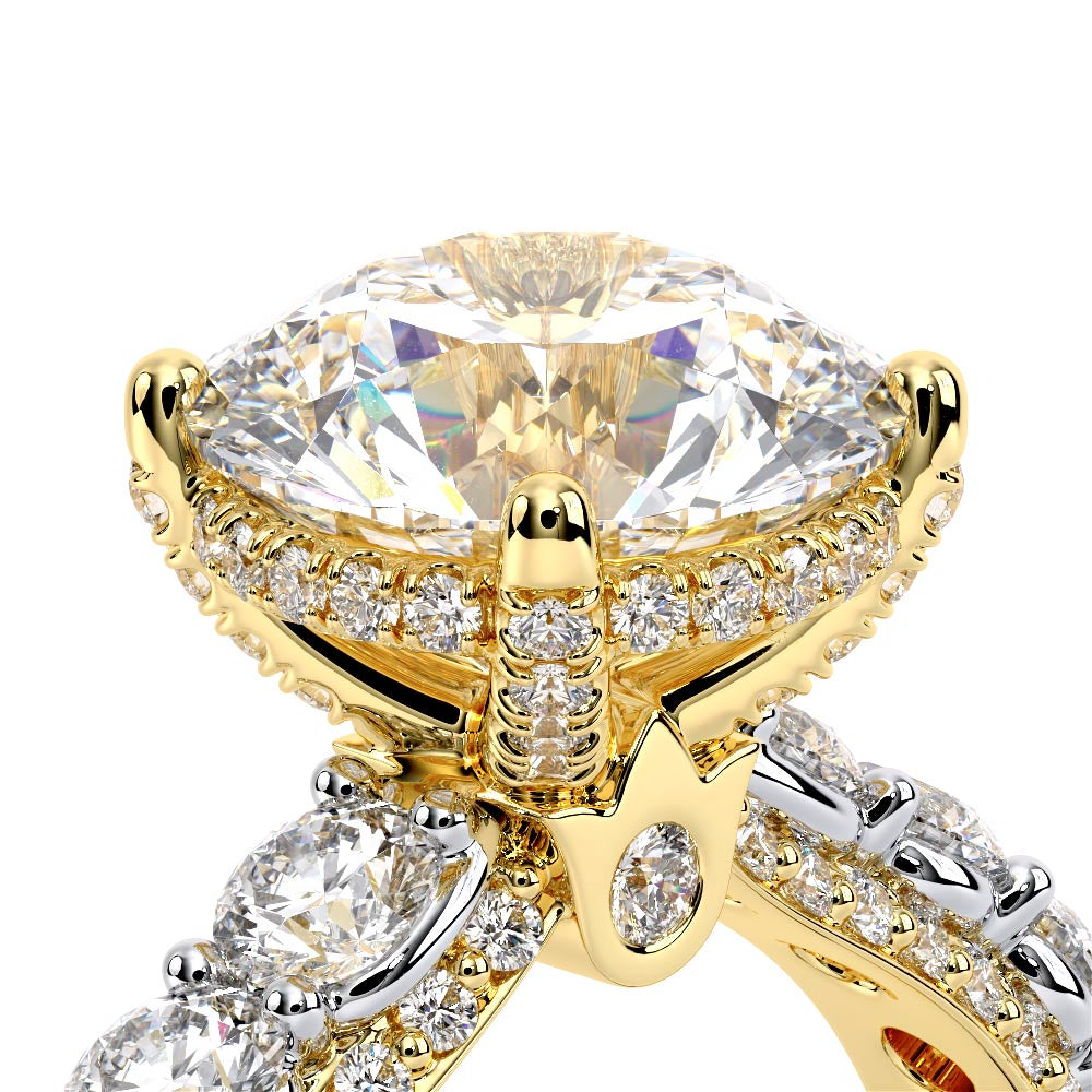 Couture-0489R30-18K Two Tone Round