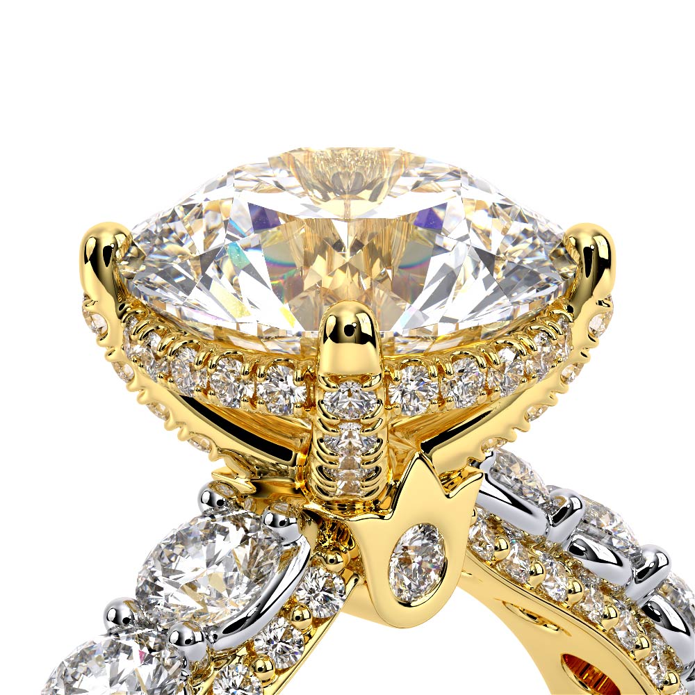 Verragio Pave Round Engagement Ring