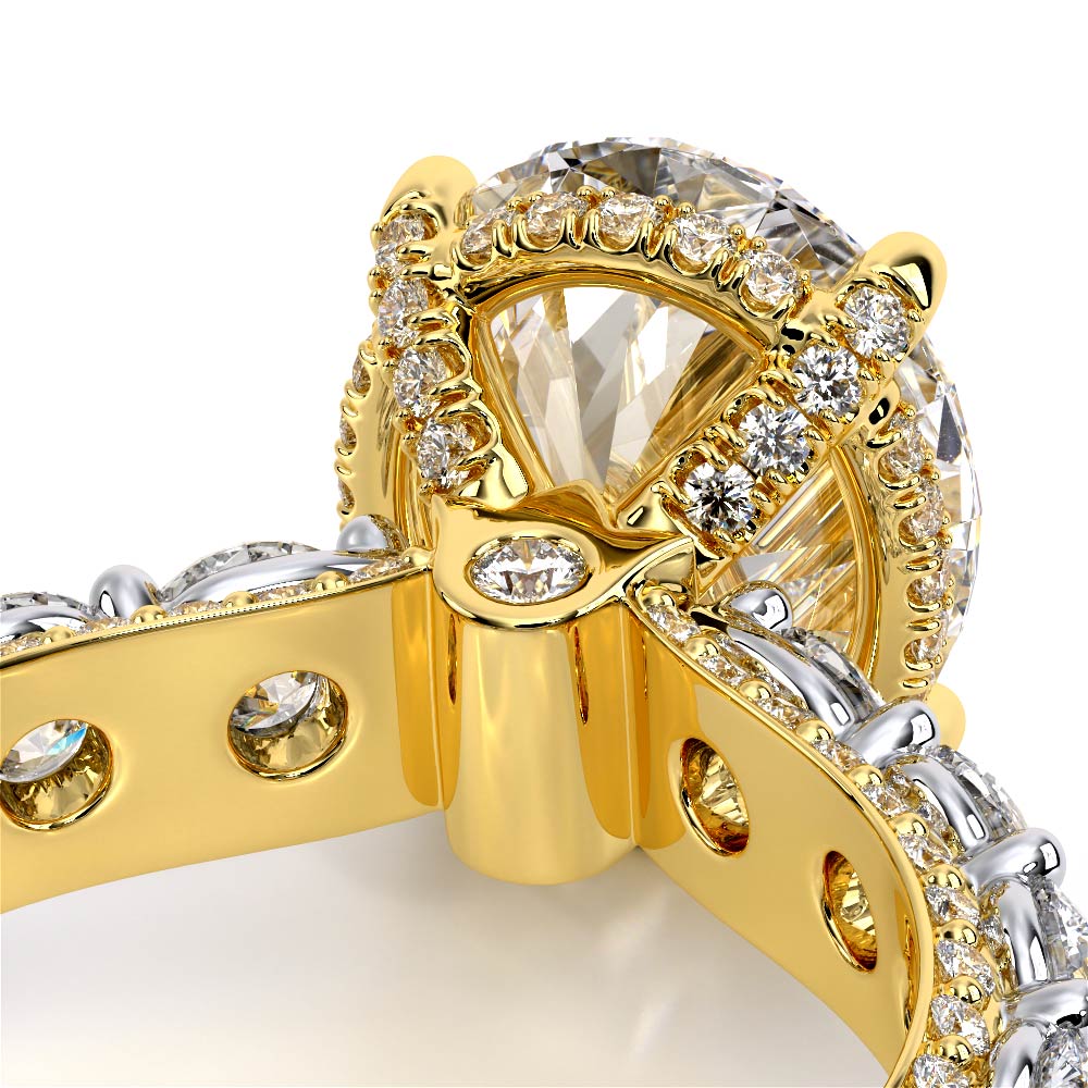 Verragio Pave Oval Engagement Ring