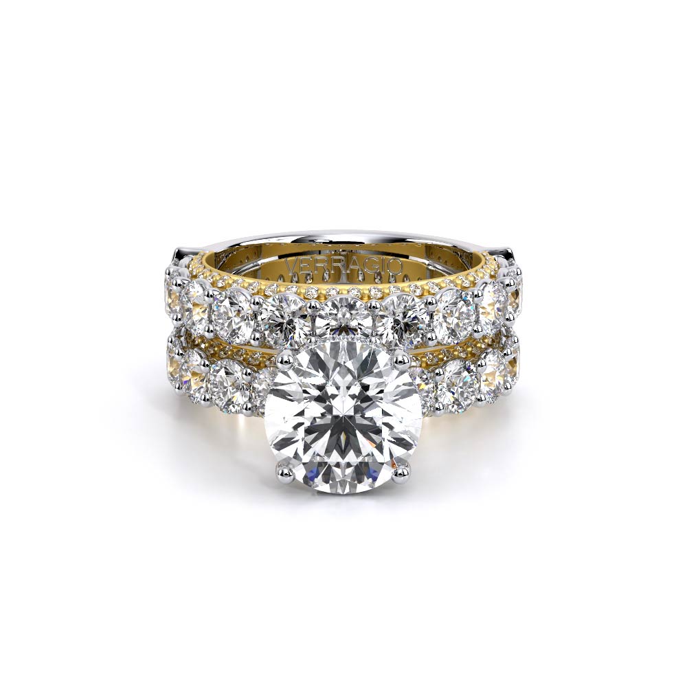Verragio Pave Round Engagement Ring