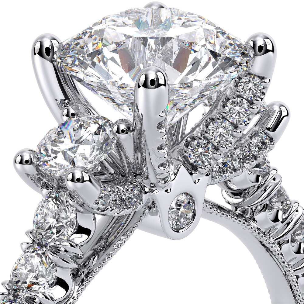 Renaissance-958R27-14K White Gold Round