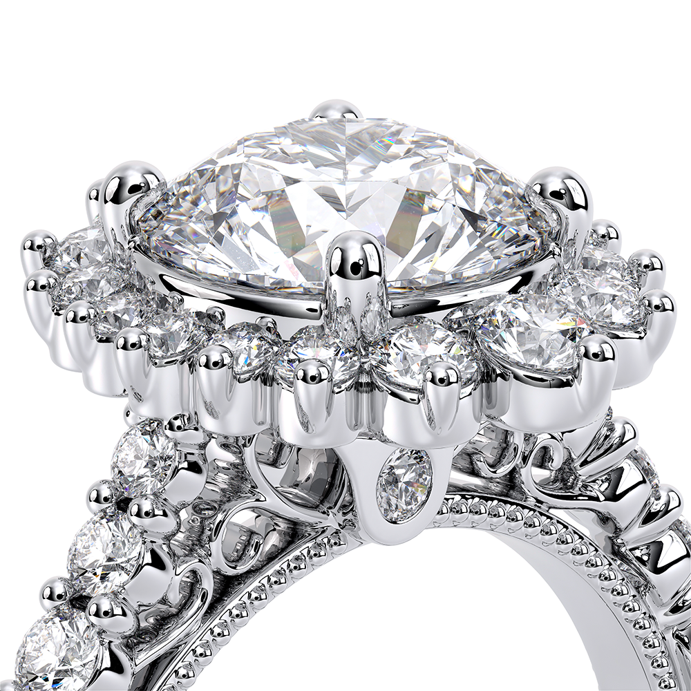 Verragio Halo Round Engagement Ring