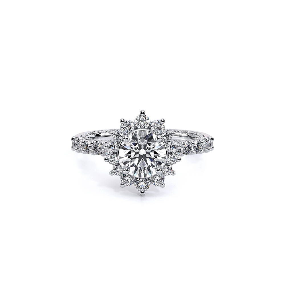 Verragio Halo Round Engagement Ring